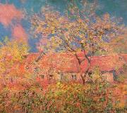 Claude Monet Printemps a Giverny oil painting picture wholesale